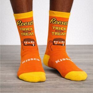 2/$20 NWT Reese’s Peanut Butter Cup halloweenCrew socks